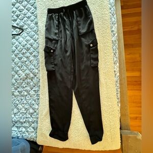 LF Satin Cargo pants